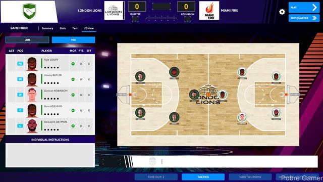 International Basketball Manager 23 - Gameplay / (PC) смотреть онлайн