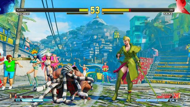 NECALLI🇲🇽 vs 󠁧󠁢󠁥󠁮󠁧󠁿🇩🇪FALKE (Hardest AI MODE) - Street Fighter V Champion Edition смотреть онлайн