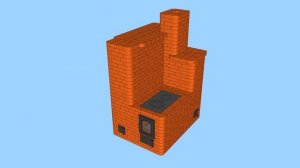 Отопительно варочная печь "Уголок" из кирпича, с плитой, своими руками. Как сделать печь