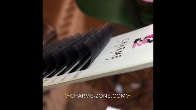 Чёрное-коричневые ресницы Charme Zone смотреть онлайн