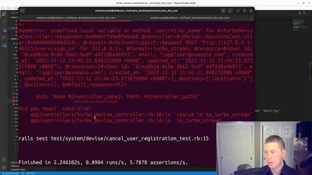 Write System Tests for Devise Cancel My Account and Get Working With Turbo смотреть онлайн