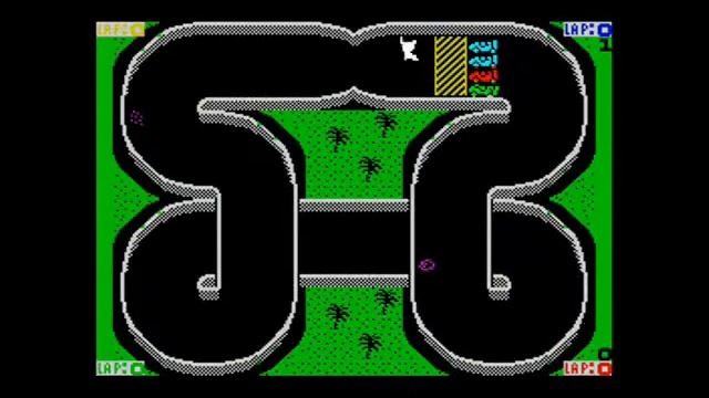 Championship Sprint ZX Spectrum смотреть онлайн