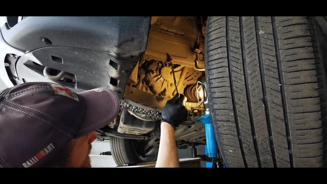 Правильная замена масла CVT вариатора MITSUBISHI OUTLANDER смотреть онлайн