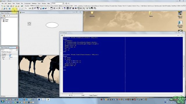Программирование в DELPHI №5 ("Сколько уже прошло" использование таймера) смотреть онлайн