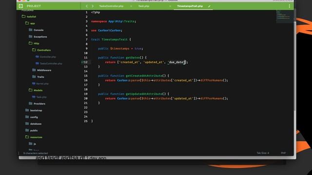Laravel 5.7 - Beginners - ToDo List App - Lesson 4: Model Form Binding, Database Updating смотреть онлайн