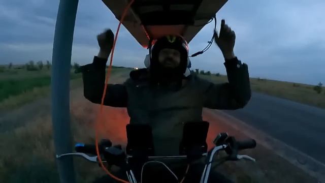 ветер 50 км в час. 40 км до Жымпите