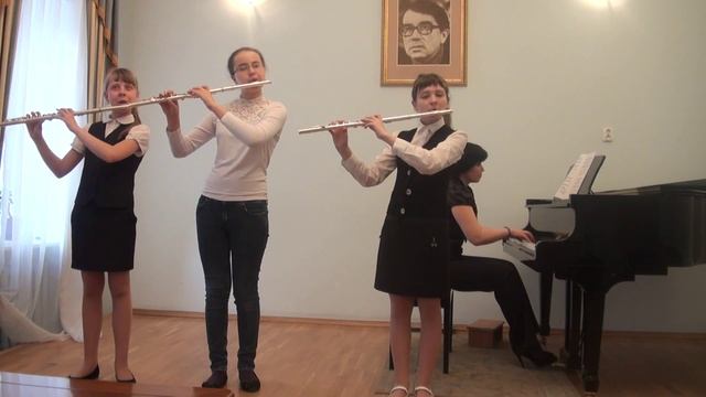 Трио флейтистов Танец пастушков смотреть онлайн