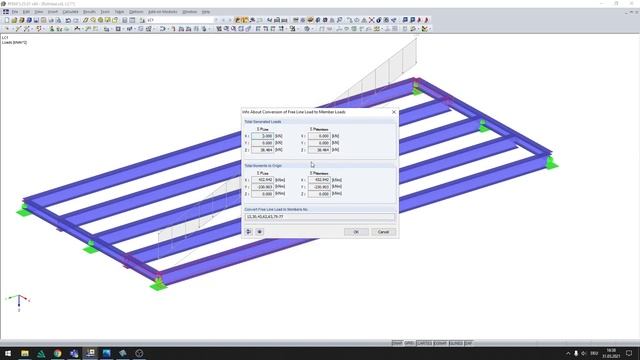 [EN] КБ 000696 | Создание нагрузки на стержень с помощью произвольной линейной нагрузки