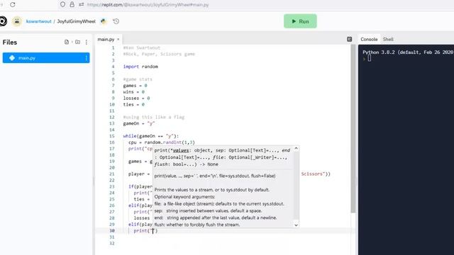 Rock, Paper, Scissors in Python смотреть онлайн