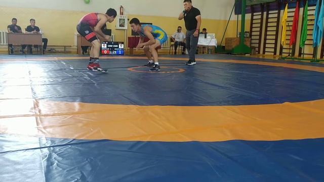 Чемпионат Казахстана 60 кг 1/2 финала ! Сулиев Элмурат - Бекенов Мади смотреть онлайн