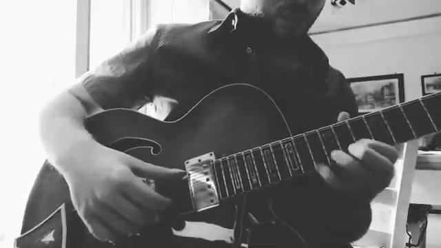 Solo over Isn't She Lovely- Ibanez Af95 смотреть онлайн