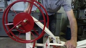 Ручной станок  для перекатки пожарных рукавов