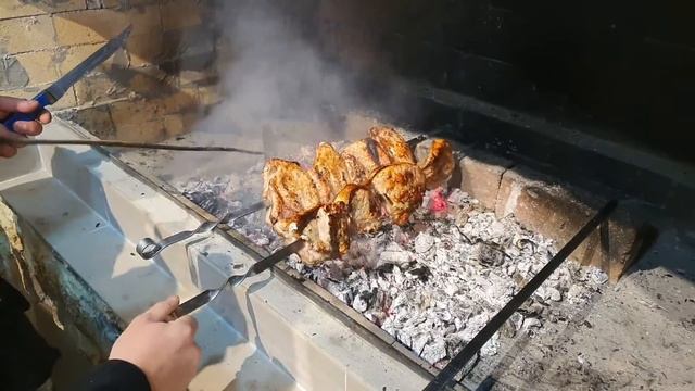 ШАШЛЫКИ у АРТУРА #Витязево #Анапа 11.01.2022