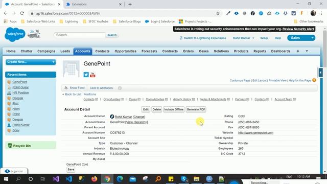 ORGanizer Chrome extension for Salesforce смотреть онлайн