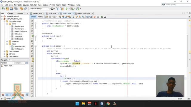 Manejo de Hilos para Animación de MARIO BROS en JAVA NETBEANS (POO y POE) ⚡?? 2021 смотреть онлайн