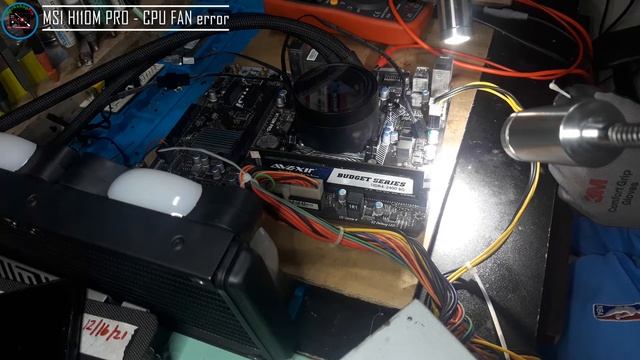 MSI H110M PRO Mother Board - How to repair CPU FAN not working properly? смотреть онлайн