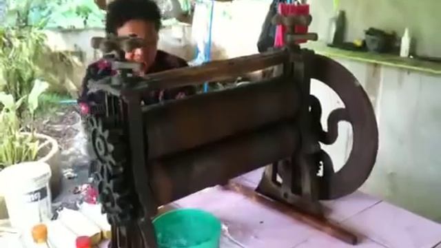 Так делают каучук