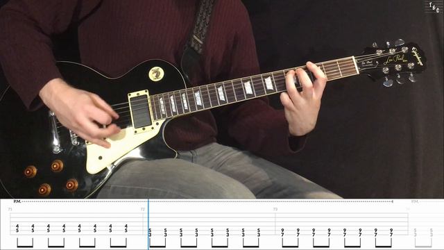 Blink-182 - Adam's Song | Guitar Tabs Tutorial смотреть онлайн