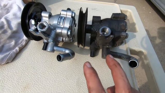 Hyundai Accent Power Steering Pump Replacement DIY смотреть онлайн