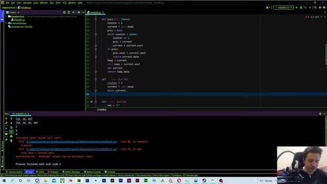 Coding a python list from scratch смотреть онлайн