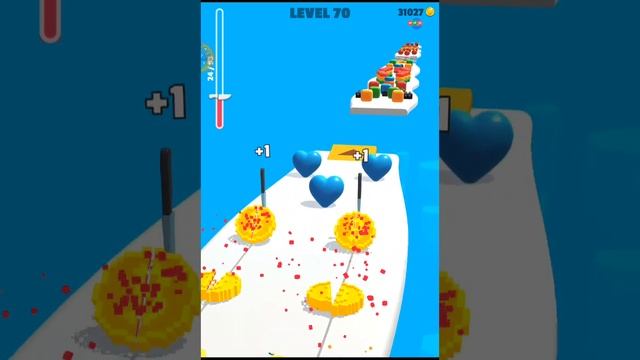 Slice Run !! Briket Blue Satisfying and Relaxing Gameplay Android ios Games All Levels 68-72 Part 1 смотреть онлайн