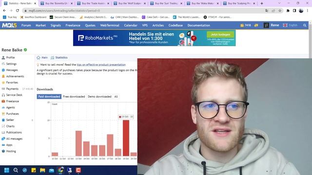 How much I made in 1 Month Selling on MQL5 (Biggest Chance for mql Programmer) смотреть онлайн