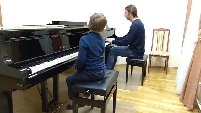 Уроки К. Э. Чавдарова Прелюдия Баха с Федей Назаровым март 2018 смотреть онлайн