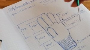 Простейшие мужские перчатки спицами  #вязание #перчаткиспицами