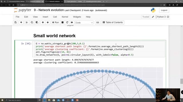 9-11) Python: Small World Network смотреть онлайн