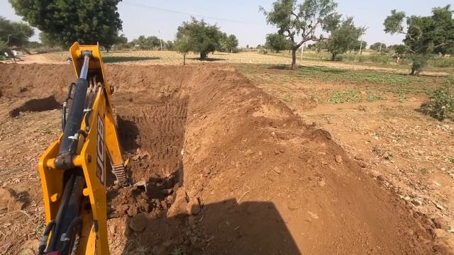 #jcb #jcbvideo 40*40 Diggi From jcb backhoe loader 3Dx смотреть онлайн