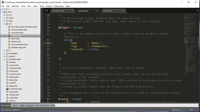 Создание Wordpress Темы (Шаблона) - Урок 7 TGM Plugin Activation смотреть онлайн