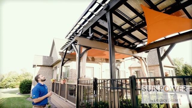 SunPower by Legacy Solar // Pergola Installation // Metamora, IL смотреть онлайн