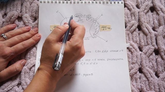 Простой кардиган спицами из пуха норки. Реглан сверху