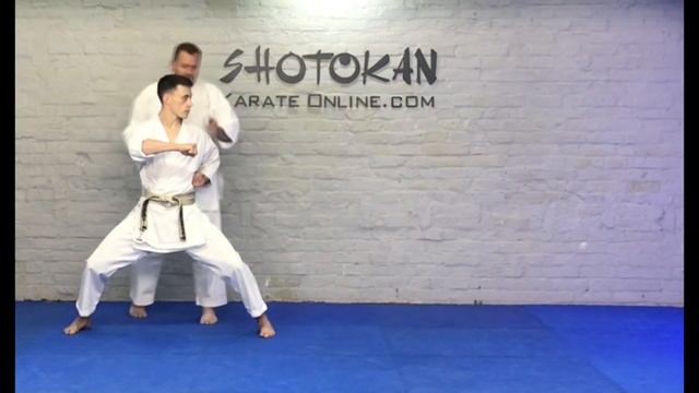 Tekki Shodan Kata Tutorial смотреть онлайн