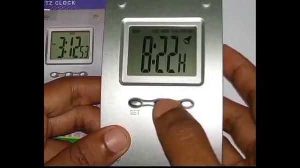 How To Set Nako Na-268A Time & Date | Digital Clock Date Setting.