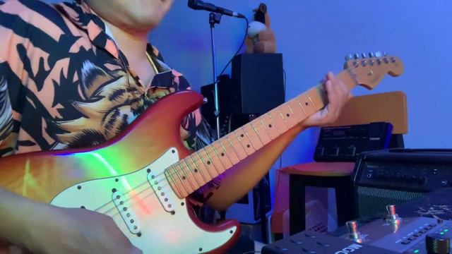 Fender American Deluxe Stratatocaster Ash 2010 BY JUMBOH GUITAR FIRE смотреть онлайн