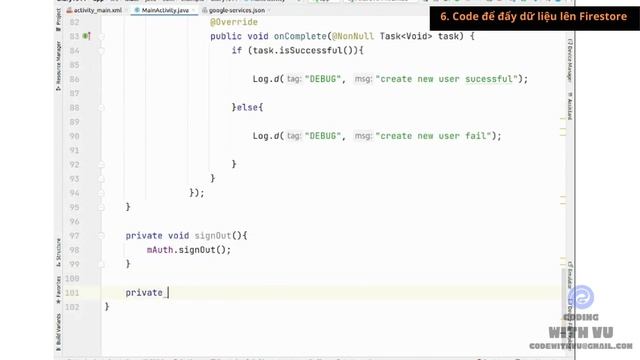 Hướng dẫn chi tiết cài đặt siêu mượt Firebase, FireStore với Android | App ghi chú - phần 1 смотреть онлайн