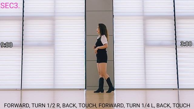 Bailando Bachata Line Dance/?TUTORIAL/스텝설명 영상 смотреть онлайн