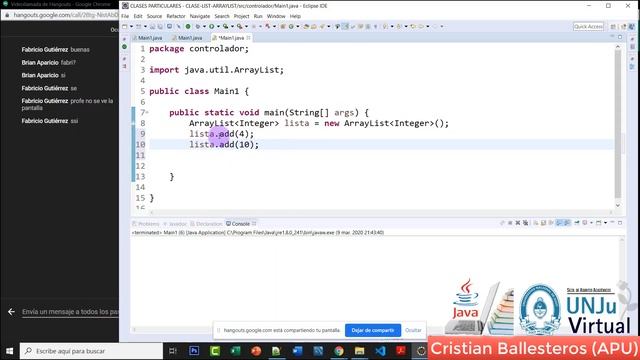 ArrayList List y sus metodos en JAVA Clase Online PARTE 1/4 смотреть онлайн