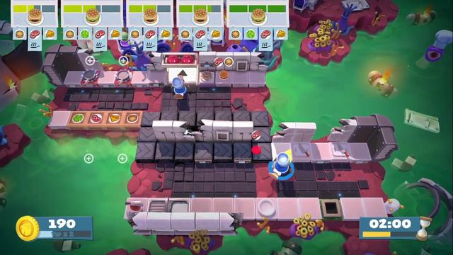 Overcooked! 2 Level 6-5 3 Stars смотреть онлайн