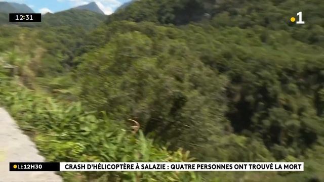 Quatre personnes ont trouvé la mort dans le crash d'un hélicoptère à Salazie смотреть онлайн