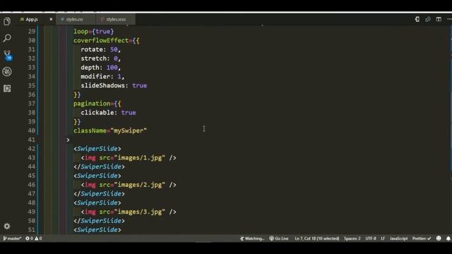 Create a carousel slider from scratch | How to use Swiper Slider in React | Swiper slide js смотреть онлайн