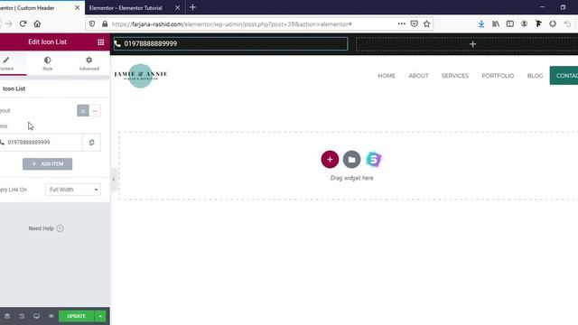 How to create custom elementor header and footer for FREE смотреть онлайн