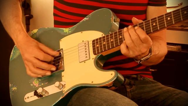 2016 Fender Telecaster Custom Shop 60's Heavy-Relic (lake placid blue over blue flower) LTD. Ed.! смотреть онлайн