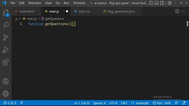 How to create flag quiz game using html css and javascript | Flag Quiz App using javascript смотреть онлайн