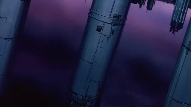Ghost in the Shell (1995) rooftop drop scene смотреть онлайн