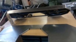 Самодельная ленточная пила по металлу ч 2