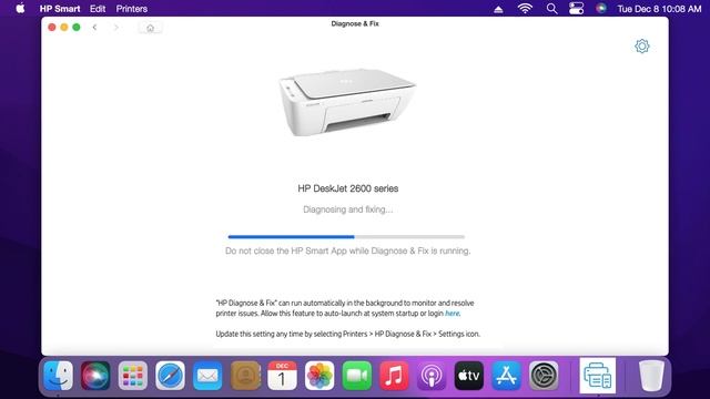 How To Repair Print Issues In MacOS Using The HP Smart App | HP Printers | @HPSupport