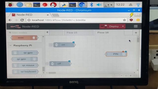 IOT PRACTICAL TUTORIAL Node Red blink single LED смотреть онлайн