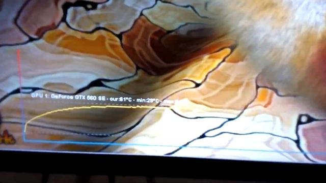 GTX 560 SE 1GB Furmark Burn Test On Full HD Led TV 1920*1080 смотреть онлайн